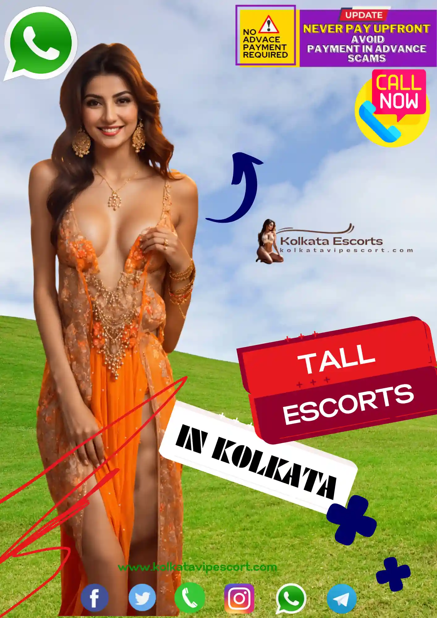 Tall Escorts in Kolkata