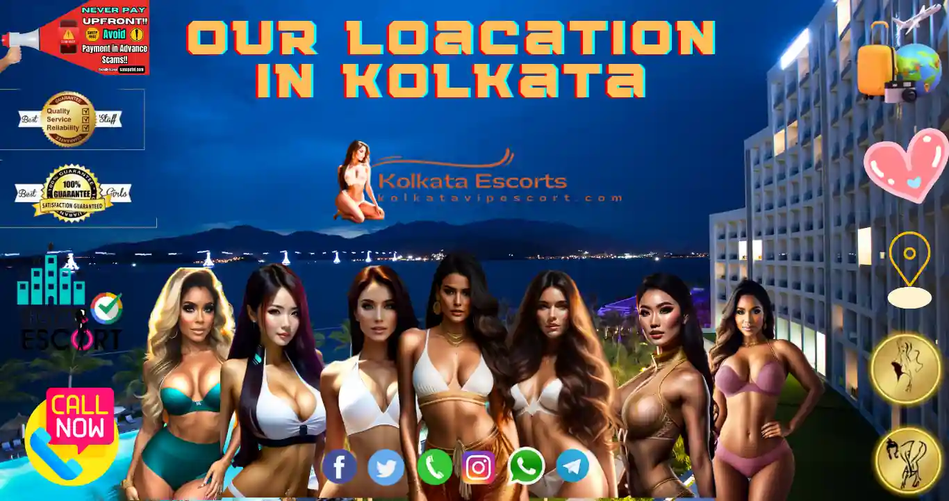 Location of Escorts Service in Kolkata